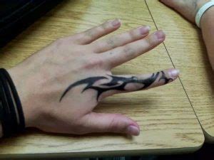 mens tattoo tribal designs|tribal finger tattoos for men.